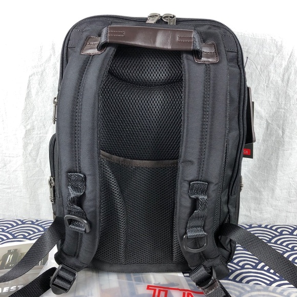 Tumi Mens Backpack Alpha 3 Ballistic Nylon Large Capacity Backpack - Picture 4 of 6